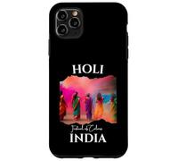 Carcasa para iPhone 11 Pro MAX Holi Festival India Recuerdo Turístico Mumbai Delhi Kerala Goa
