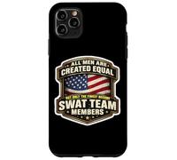 Carcasa para iPhone 11 Pro MAX Hombres Creados Iguales Solo los Mejores se convierten en Miembros del Equipo SWAT