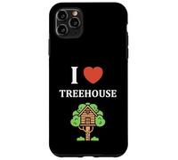 Carcasa para iPhone 11 Pro MAX Home Nature Tree House Minimalist Simple i Love Treehouse