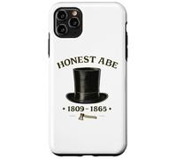 Carcasa para iPhone 11 Pro MAX Honesto Abe Lincoln Stovepipe Hat Presidente Historia