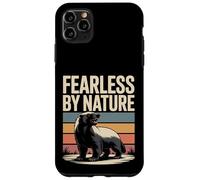 Carcasa para iPhone 11 Pro MAX Honey Badger Vintage de Fearless by Nature