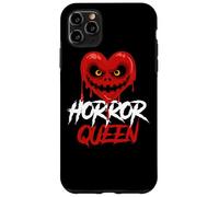 Carcasa para iPhone 11 Pro MAX Horror Queen Zombie Heart Película de Terror Fan Girls Movie Night