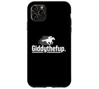 Carcasa para iPhone 11 Pro MAX Horse Racing Vintage Giddythefup KY Derby Horse