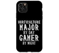 Carcasa para iPhone 11 Pro MAX Horticulture Major by Day Gamer by Night Farming Student