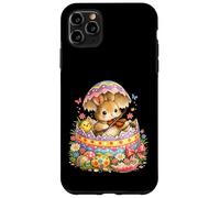 Carcasa para iPhone 11 Pro MAX Huevo de Conejo de Pascua violín incubado | Sorpresa Linda de la música