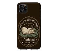 Carcasa para iPhone 11 Pro MAX Humor de Lectura para Amantes de los Libros para fanáticos de la ficción y soñadores