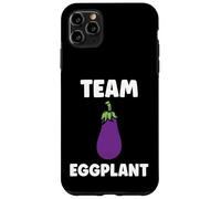 Carcasa para iPhone 11 Pro MAX Humor Food Eggplant Simple Team Eggplant