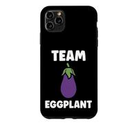 Carcasa para iPhone 11 Pro MAX Humor Food Eggplant Simple Team Eggplant