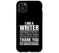 Carcasa para iPhone 11 Pro MAX I Am a Writer Funny Author Gift