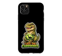Carcasa para iPhone 11 Pro MAX I Ate The Carbívoros Divertido Juego de Palabras Vegano Dino