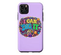Carcasa para iPhone 11 Pro MAX I Can Dig It Hippie 60s Diciendo