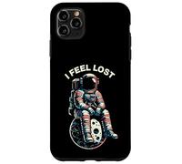 Carcasa para iPhone 11 Pro MAX I Feel Lost Astronauta Sentado en la Luna Retro Espacial