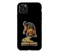Carcasa para iPhone 11 Pro MAX I Find Hidden Assets Accountant Dog Humor