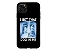 Carcasa para iPhone 11 Pro MAX I Got That Dog in Me Dog Xray Meme Funny Dog Chihuahua