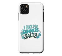 Carcasa para iPhone 11 Pro MAX I Like My Summers Salty Beach Lover Ocean Cute Vacation