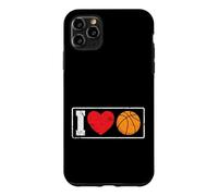Carcasa para iPhone 11 Pro MAX I Love Basketball en Formato Corto Ball Sports USA