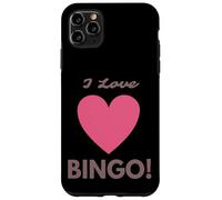 Carcasa para iPhone 11 Pro MAX I Love Bingo! Funny Old Lady Costume Men & Women Bingo