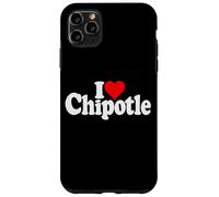 Carcasa para iPhone 11 Pro MAX I Love Heart Chipotle Humo Pimienta JAPALAPENO Chili