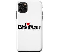Carcasa para iPhone 11 Pro MAX I Love Heart Cote D'AZUR LA Riviera Francesa Niza MÓNACO
