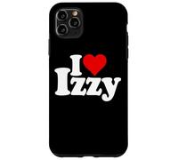 Carcasa para iPhone 11 Pro MAX I Love Heart Izzy Isabel Nombre EN UNA tee