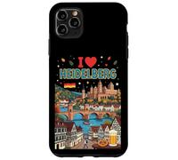 Carcasa para iPhone 11 Pro MAX I Love Heidelberg Alemania