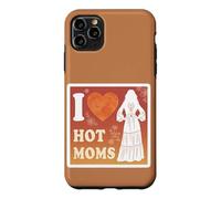 Carcasa para iPhone 11 Pro MAX I Love Hot Moms Boho - Camiseta para Hombre y Mujer, diseño con Texto Divertido