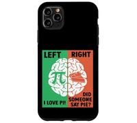 Carcasa para iPhone 11 Pro MAX I Love Pi Cerebro Izquierdo Cerebro Derecho