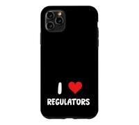 Carcasa para iPhone 11 Pro MAX I Love Regulators - Normas de Regulación Cumplimiento Auditoría de Riesgos