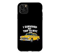 Carcasa para iPhone 11 Pro MAX I Survived My Trip to NYC - Funny New York City Taxi