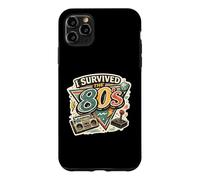 Carcasa para iPhone 11 Pro MAX I Survived The 80s!, Retro Vintage Throwback