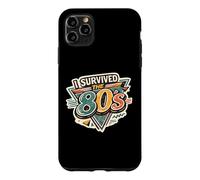 Carcasa para iPhone 11 Pro MAX I Survived The 80s!, Retro Vintage Throwback