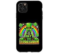Carcasa para iPhone 11 Pro MAX I The Gay Leprechaun, Día de San Patricio, trébol arcoíris