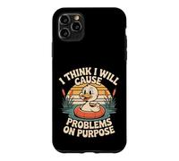 Carcasa para iPhone 11 Pro MAX I Think I Will Cause Problems On Purpose Chaos Vibe -