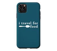 Carcasa para iPhone 11 Pro MAX I Travel for Food I Love to Travel for The Food Funny Foodie