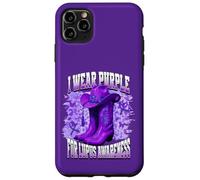 Carcasa para iPhone 11 Pro MAX I Wear Purple For Lupus Awareness