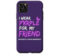 Carcasa para iPhone 11 Pro MAX I Wear Purple for my Friend Pancreatic Cancer Awareness