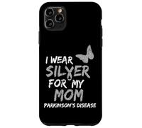Carcasa para iPhone 11 Pro MAX I Wear Silver FOR MY MOM Parkinson's Disease Awareness