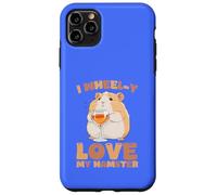 Carcasa para iPhone 11 Pro MAX I Wheel-y Love My Hamster Kawaii Lindo Divertido