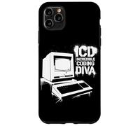 Carcasa para iPhone 11 Pro MAX ICD Incredible Coding Diva Codificación Clínica Mujer
