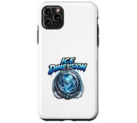 Carcasa para iPhone 11 Pro MAX Ice Dimension Frozen World Clock Fantasía Escena