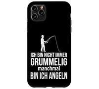 Carcasa para iPhone 11 Pro MAX Ich Bin Nicht Immer grummelig manchmal Bin ich Angeln