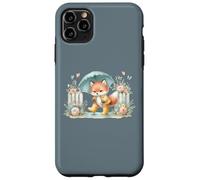 Carcasa para iPhone 11 Pro MAX Ilustración caprichosa del Zorro del Paraguas