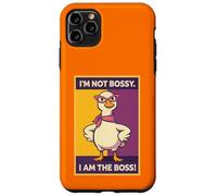 Carcasa para iPhone 11 Pro MAX I'm Not Bossy I Am The Boss Funny Nurse Teacher Mom Kid