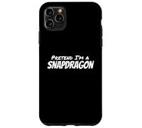 Carcasa para iPhone 11 Pro MAX Imagina Que Soy un Snapdragon Lazy Halloween Costume Party