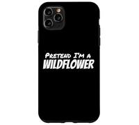 Carcasa para iPhone 11 Pro MAX Imagina Que Soy una Flor Silvestre Perezosa Fiesta de Disfraces de Halloween
