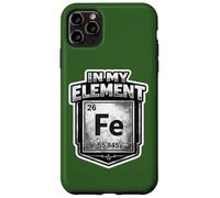 Carcasa para iPhone 11 Pro MAX In My Element - Tabla periódica Divertida para Trabajador de Hierro