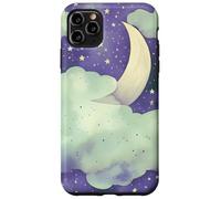 Carcasa para iPhone 11 Pro MAX In My Fantasy Era Witchy Green Sage Purple Moon Phases Stars