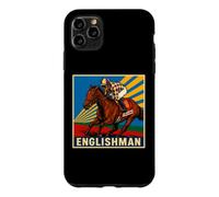 Carcasa para iPhone 11 Pro MAX Inglés Caballo, Carreras de Caballos, del Mar, Santa Anita