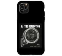 Carcasa para iPhone 11 Pro MAX Inteligencia Artificial Espejo Datos Self Cyberpunk Large AI