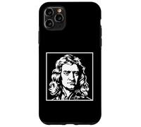 Carcasa para iPhone 11 Pro MAX Isaac Newton Física Ciencia Retrato Vintage Gráfico